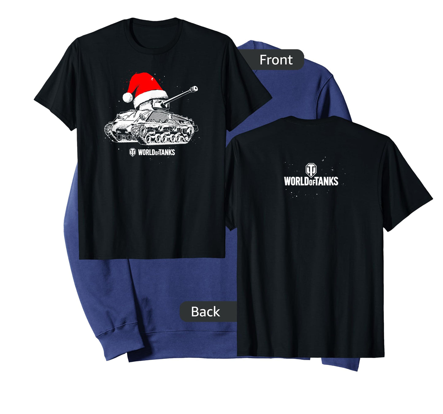 World of Tanks M4A3E8 Sherman with Santa Hat T-Shirt