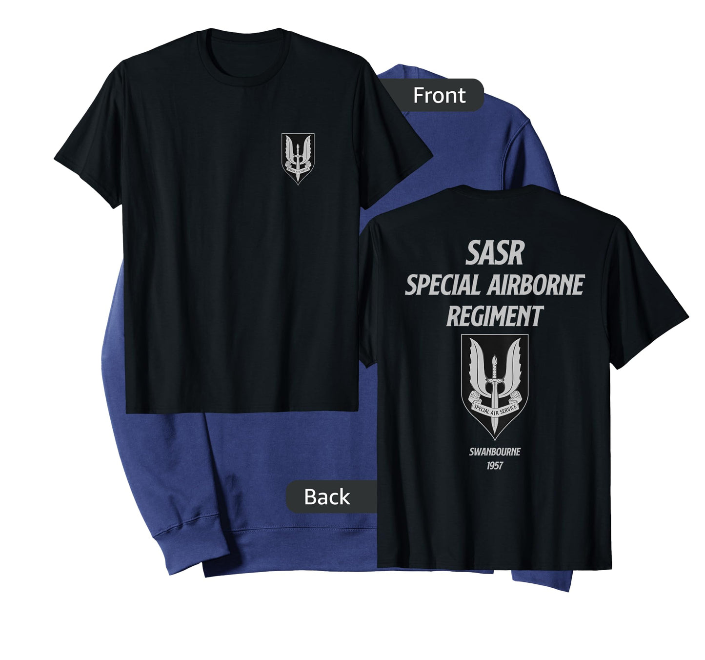 SASR Australian Special Force Air BACKPRINT T-Shirt