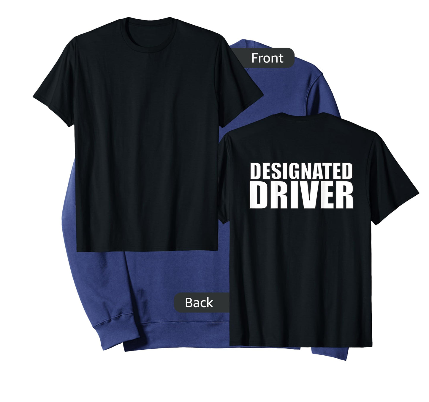 Designated Driver Low Vision, Blind, T-Shirt