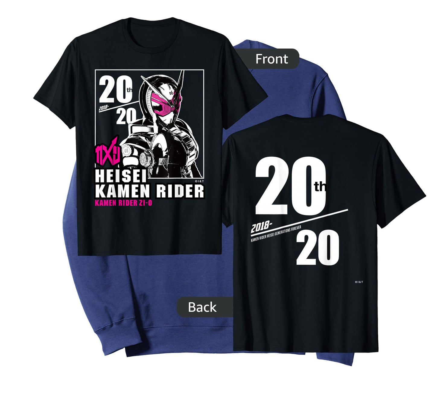 Kamen Rider Zi-O Heisei Rider Anniversary T-Shirt
