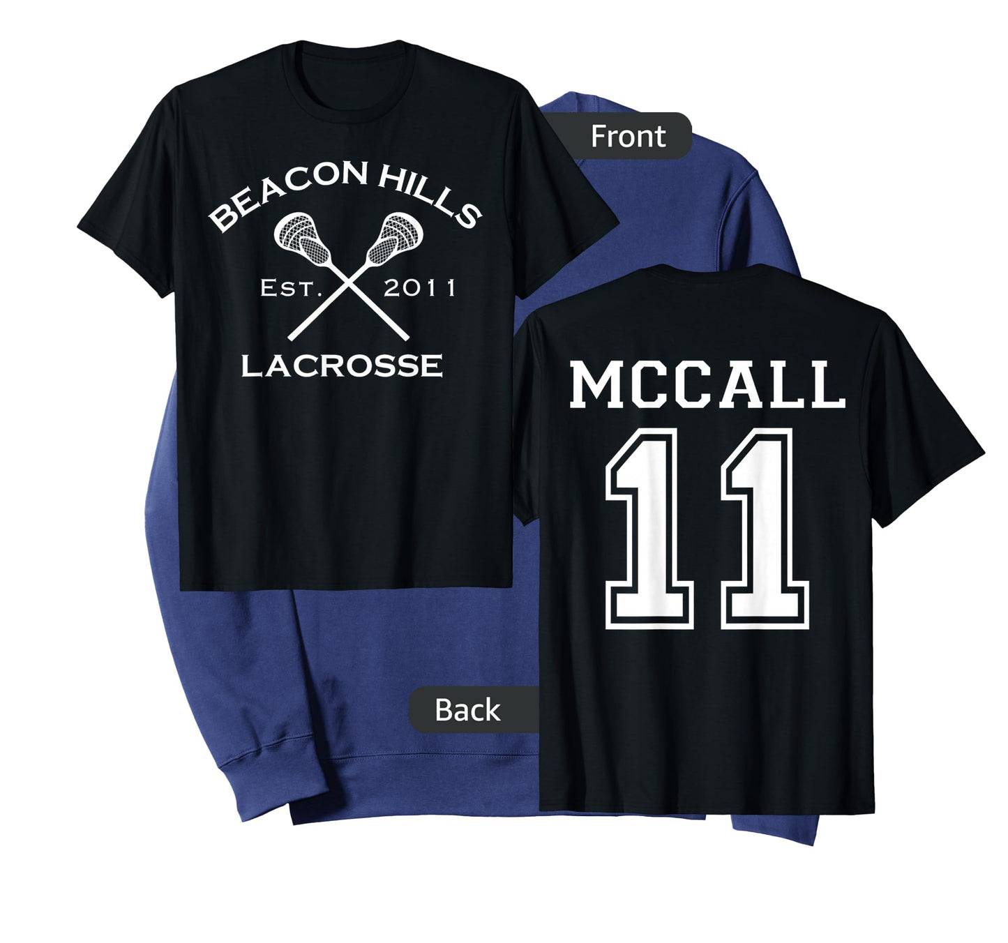 Beacon Hills Lacrosse McCall 11 Teen Wolf Inspired TShirt T-Shirt