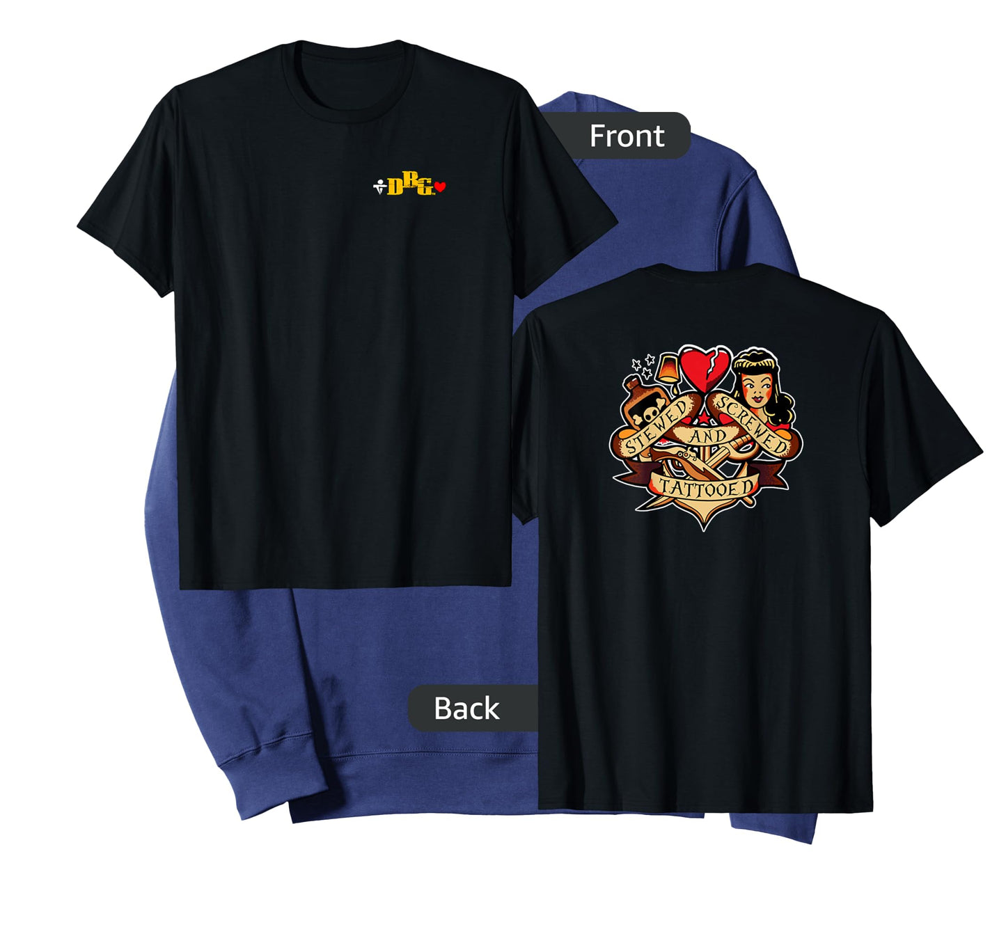 DBG "STEWED SCREWED AND TATTOOED" SWCC DBG's T-Shirt