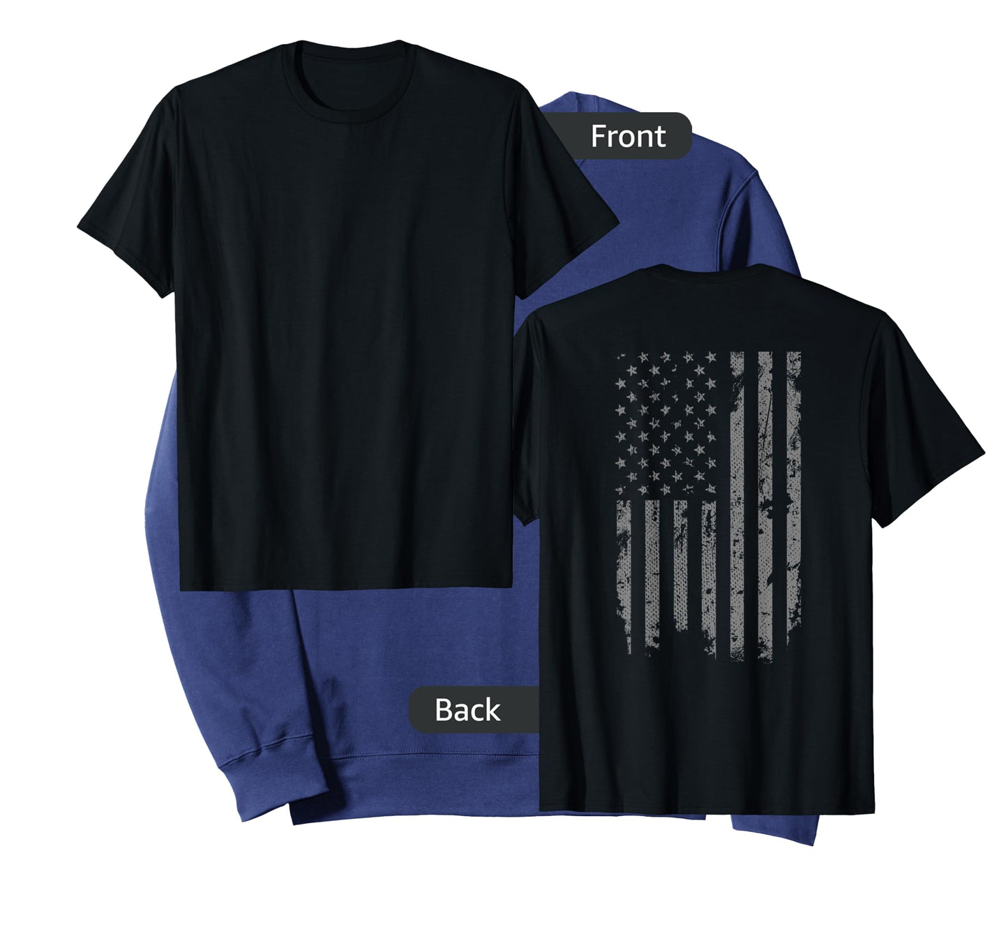 Vintage Distressed American Flag T-Shirt