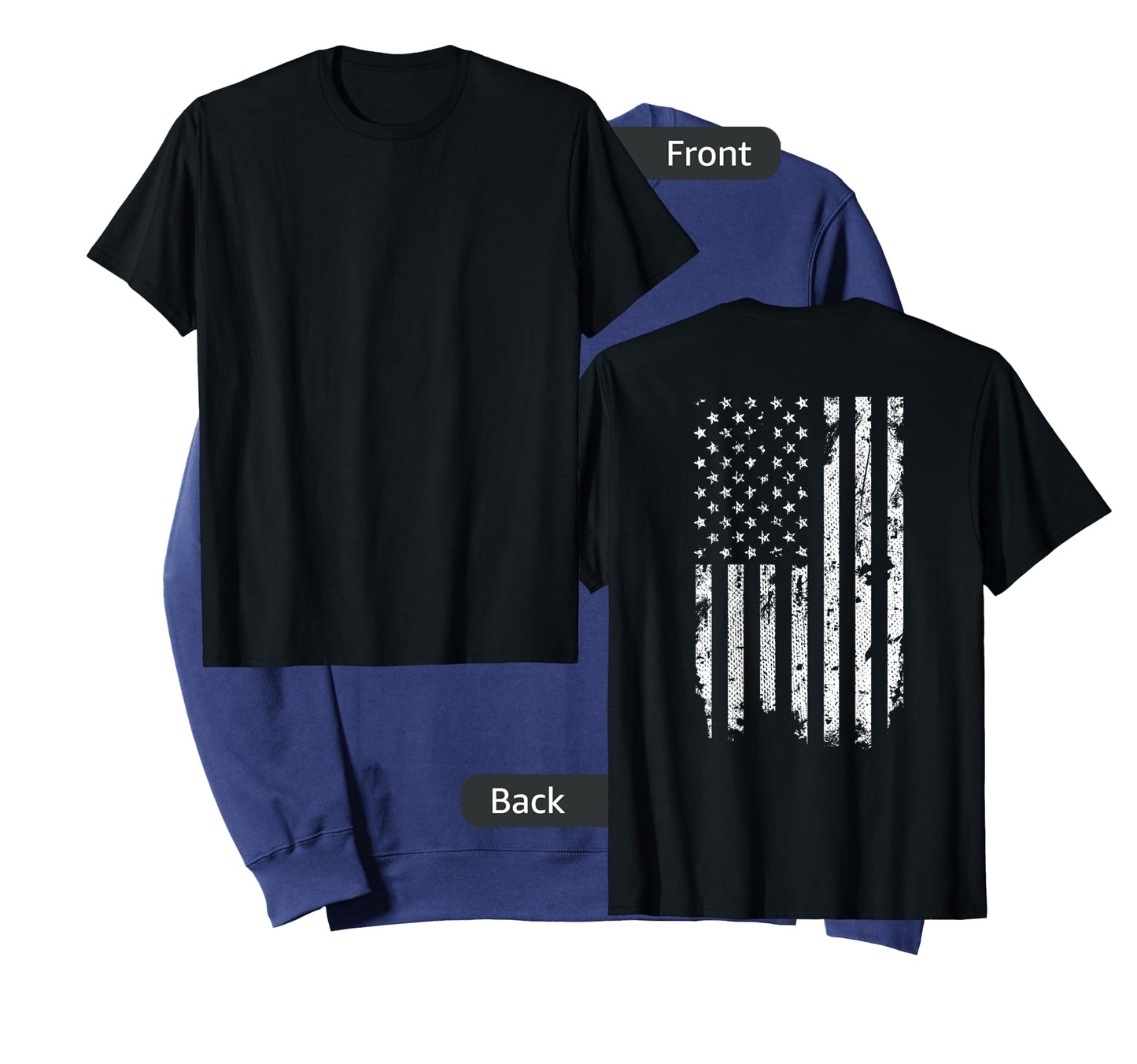 Vintage Distressed American Flag T-Shirt