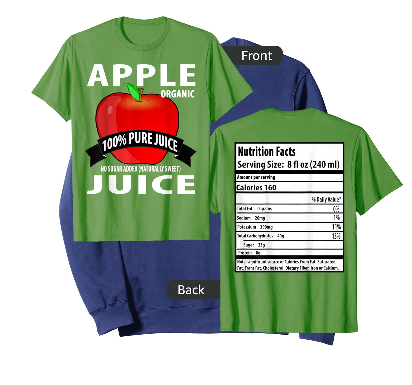 Apple Juice Box: Family Halloween Costumes for 5 People T-Shirt