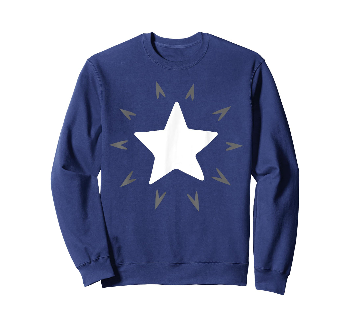 Graphic Star Print with Rays T-Shirt