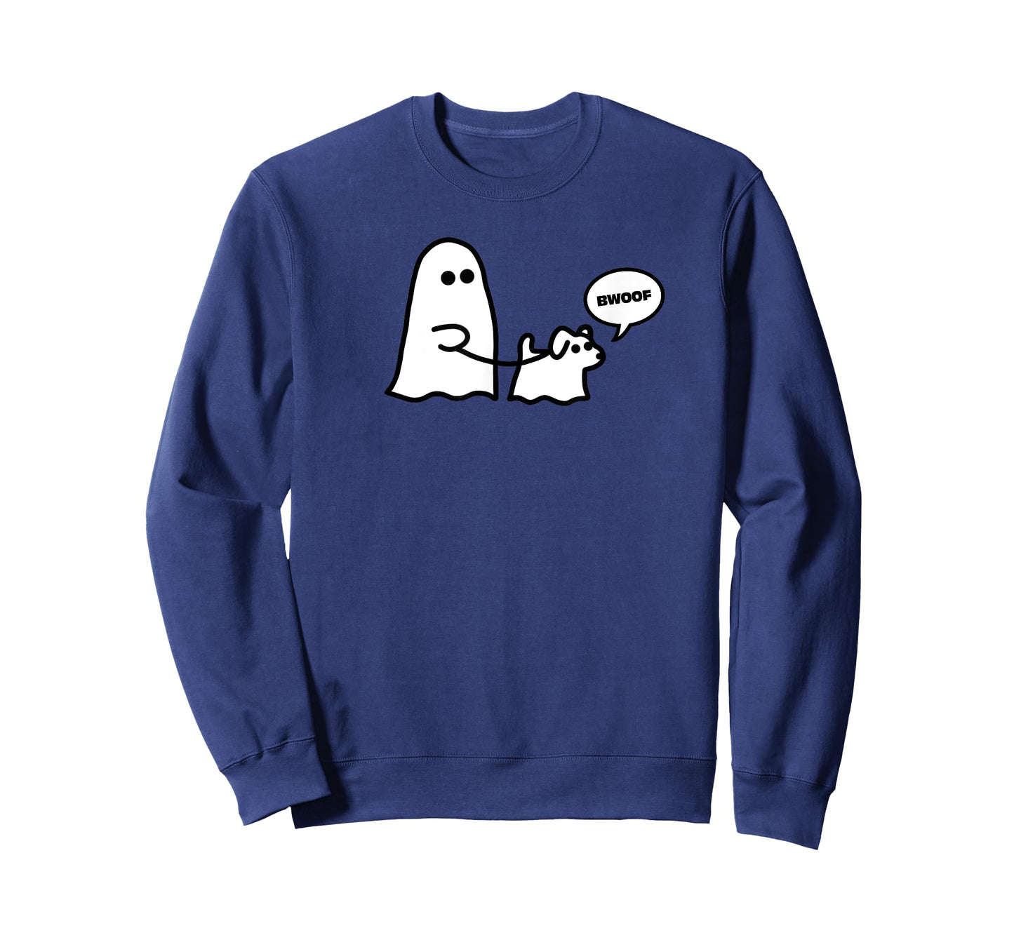 Ghost Walking Ghost Dog Bwoof Men Women Kids T-Shirt