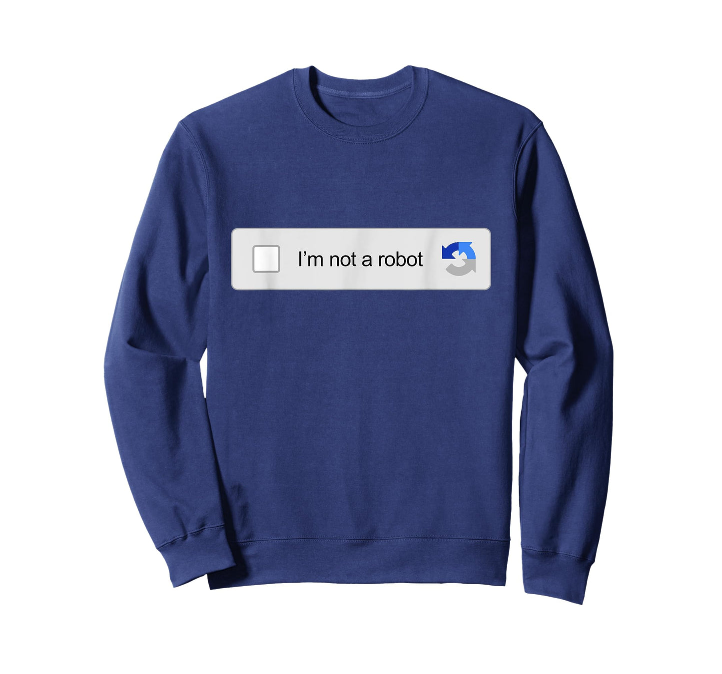 I'm Not A Robot Captcha Verification Funny Internet Memes T-Shirt