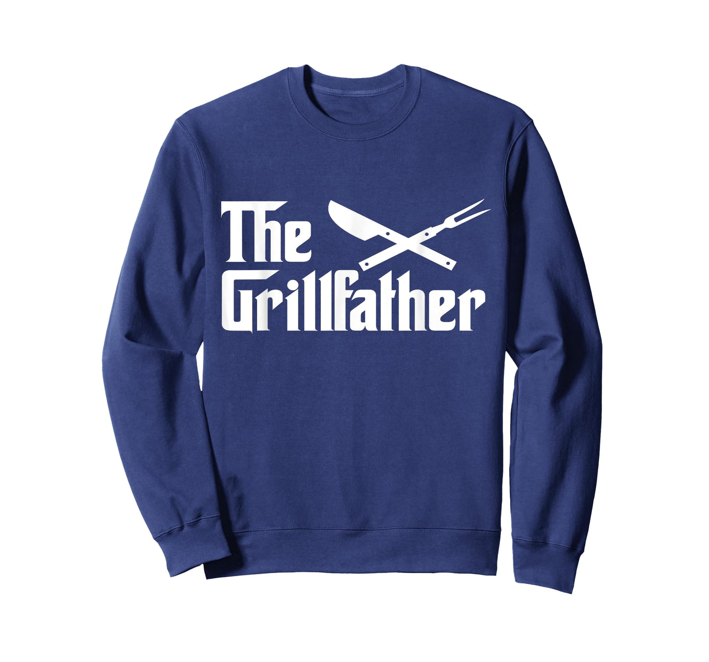 The Grillfather BBQ Grill & Smoker for Men Funny Cool BBQ T-Shirt