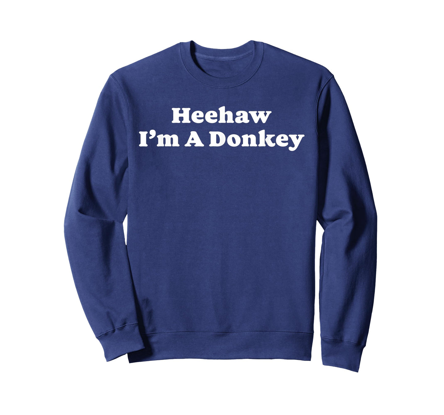 Hee Haw I'm A Donkey Funny Halloween Minimalist Costume T-Shirt