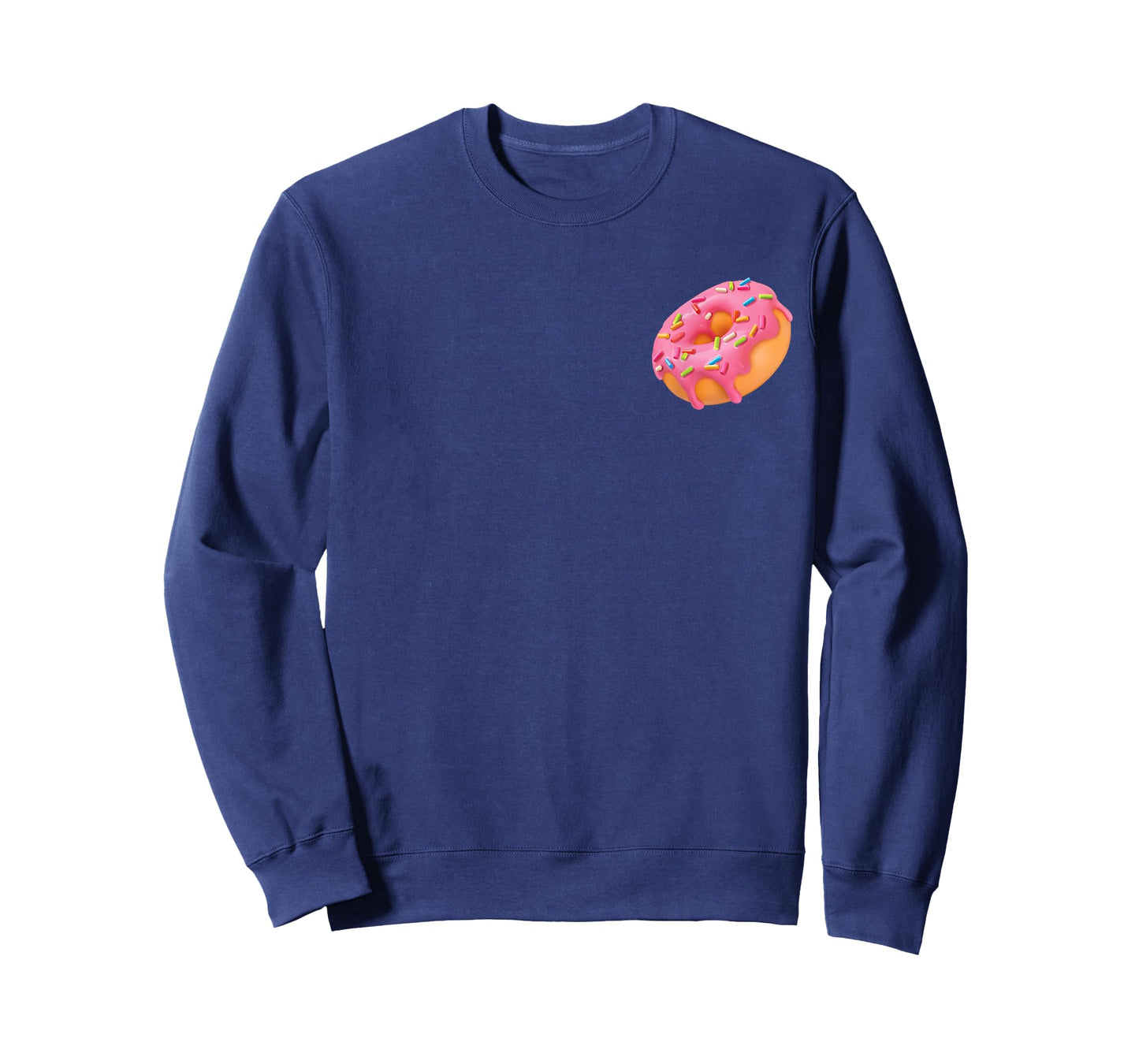 Pink Sprinkle Donut Pocket Doughnut Lovers Funny Foodie Food T-Shirt