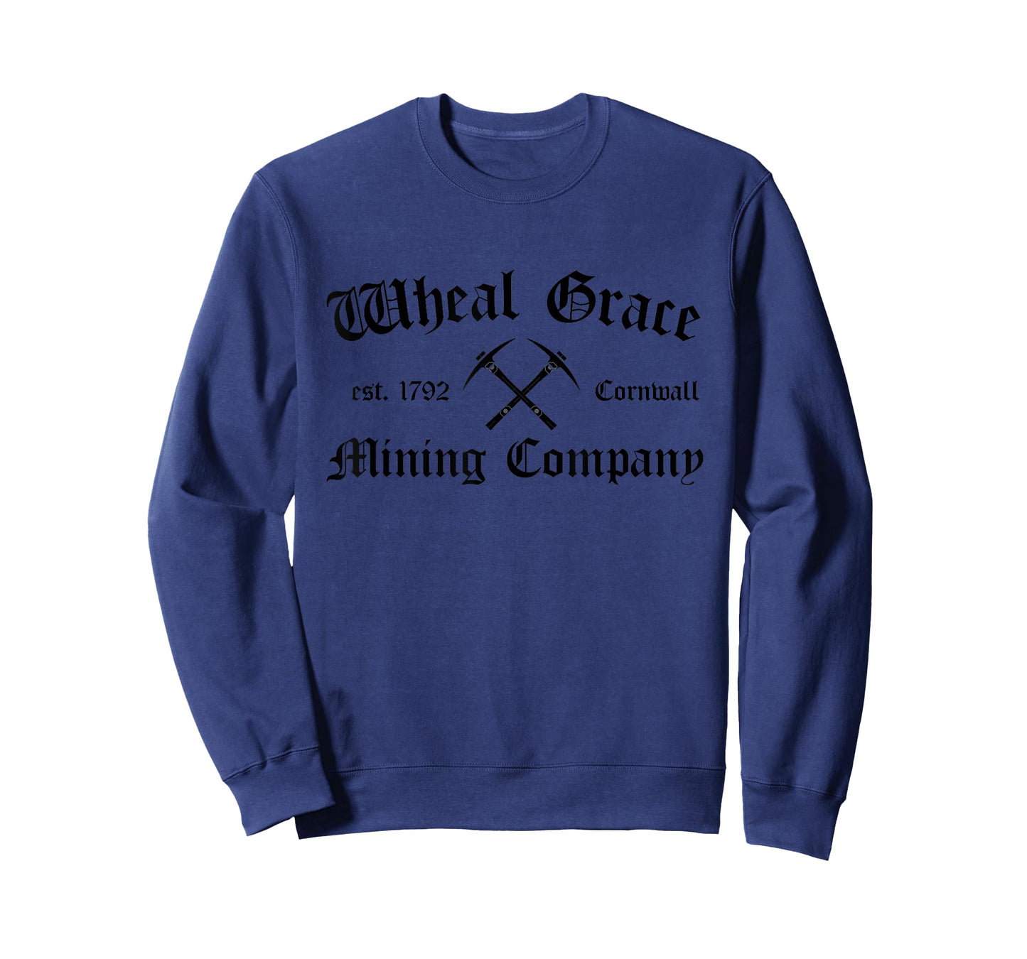 Wheal Grace Poldark Cornwall Mining Company Leisure T-Shirt