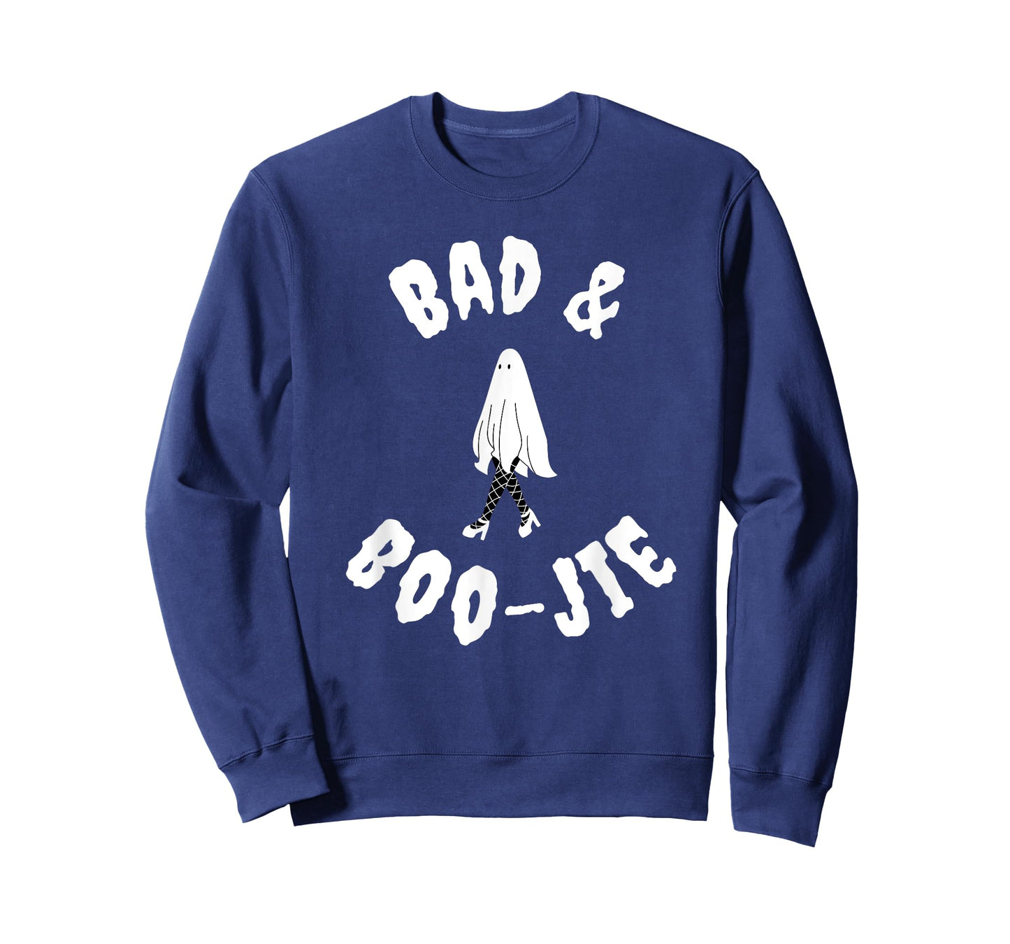 Bad & Boo-jie - Chic Halloween Sassy Lady Ghost T-Shirt