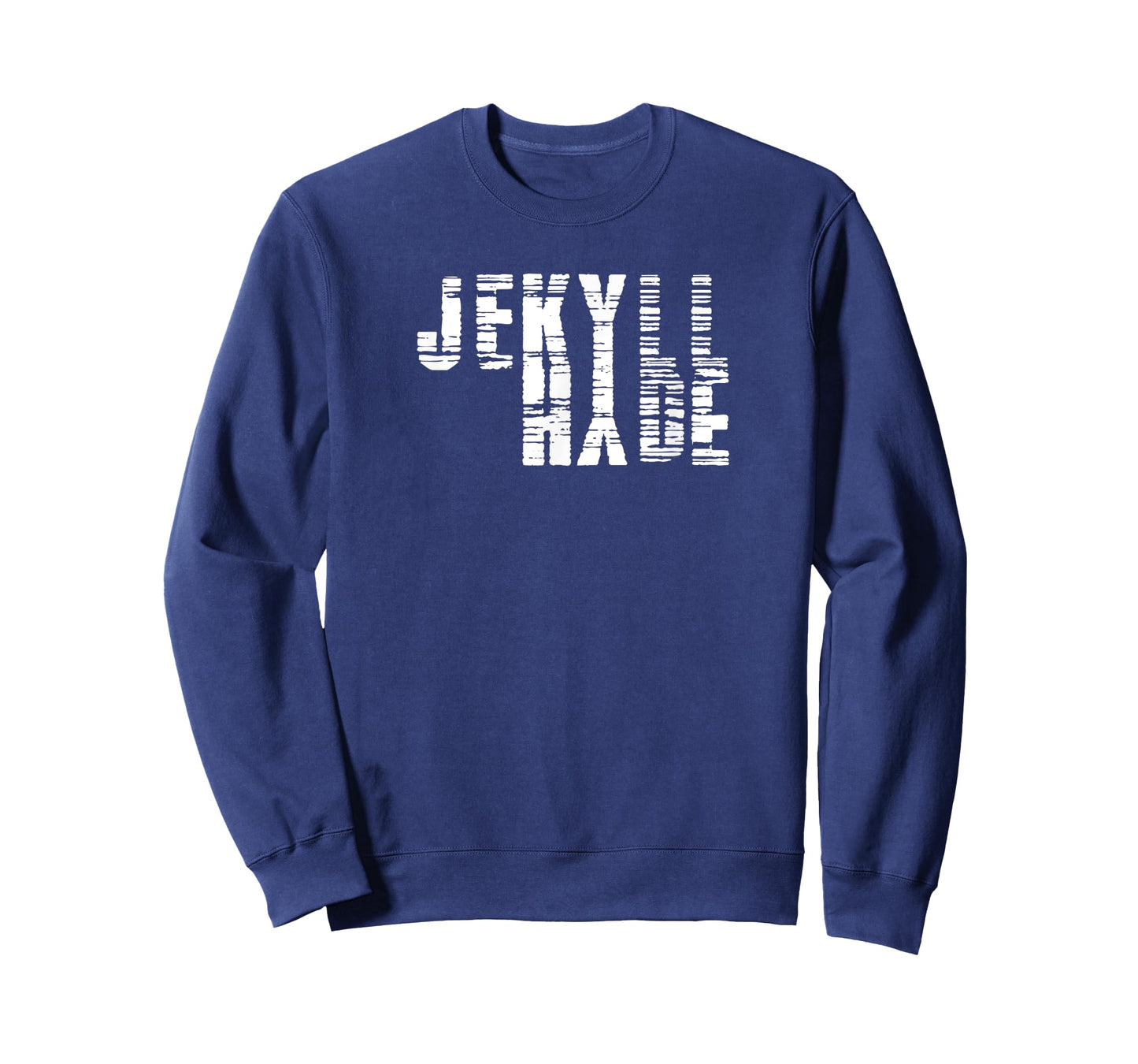Dr. Jekyll Mr. Hyde Cool Graphic Text Design Halloween Shirt