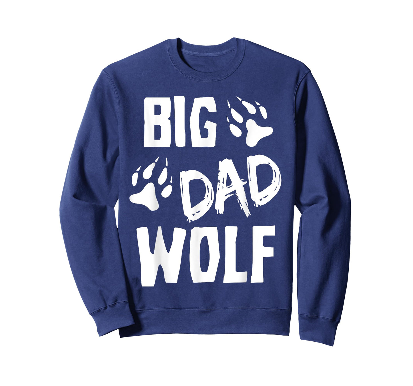 Halloween Shirt Dad Men Funny Costume Daddy Big Dad Wolf T-Shirt