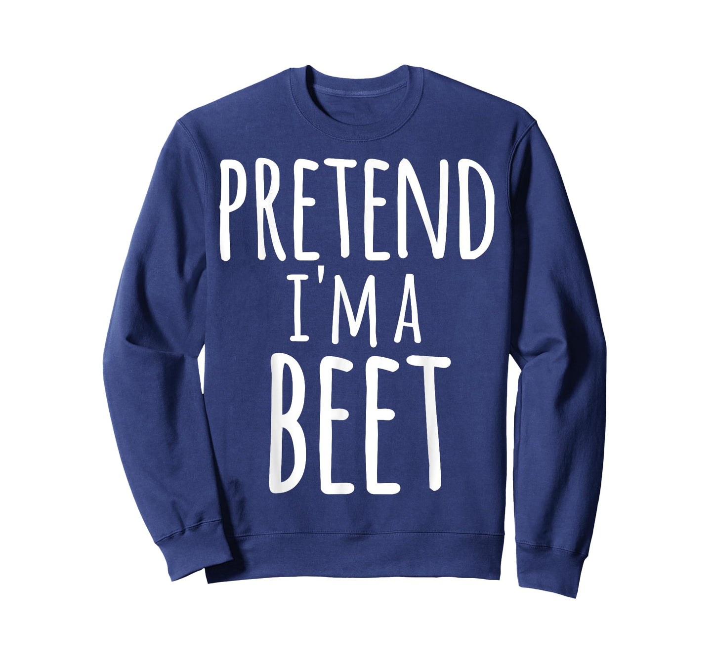 Funny Lazy Halloween T-Shirt PRETEND I'M A BEET Costume T-Shirt