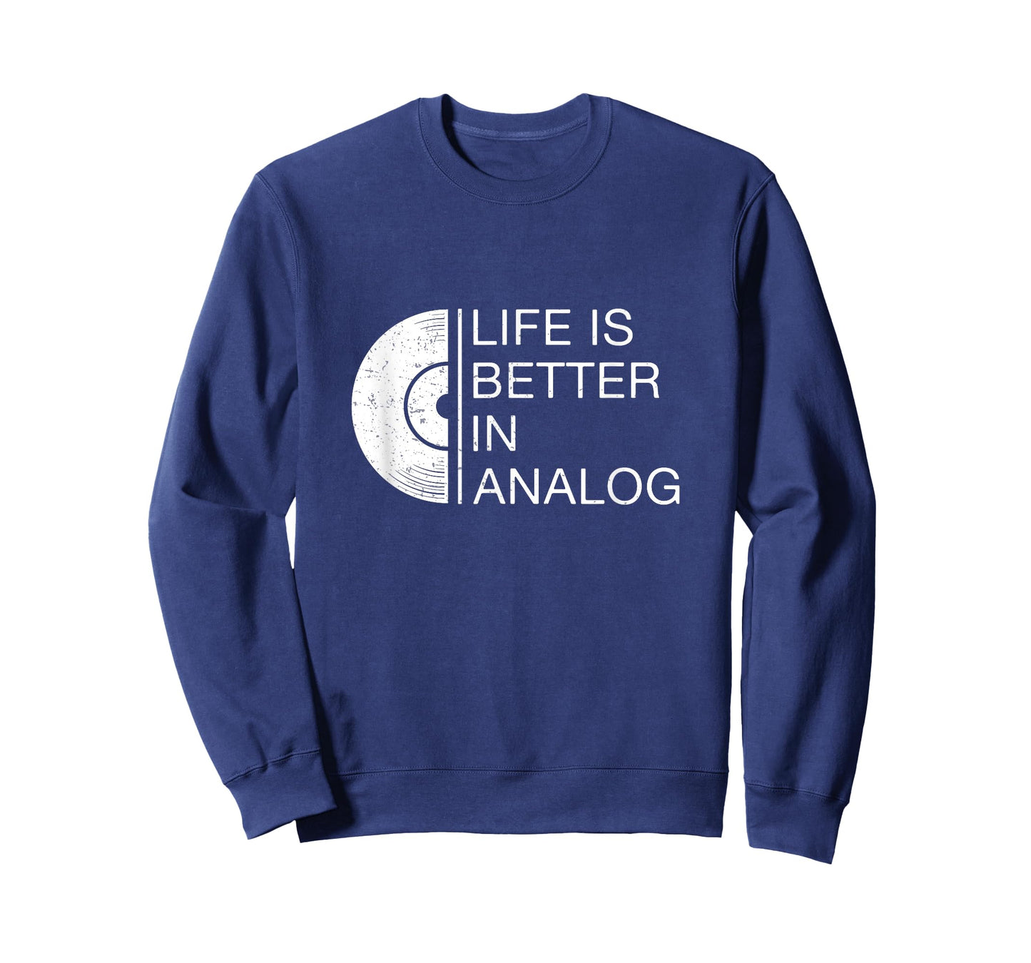 Life Is Better In Analog An Optical Disc Laserdisc Collector T-Shirt