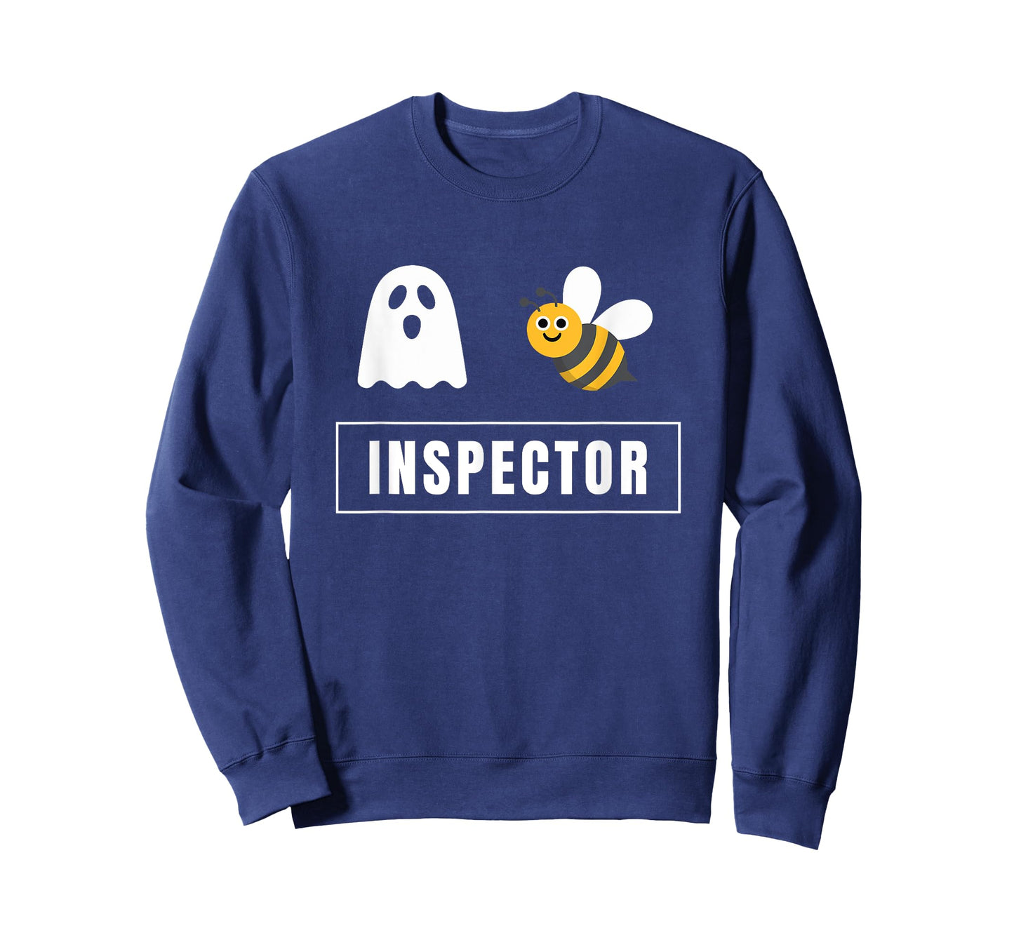 Boo-Bee Inspector Lazy DIY Halloween Costume Funny Ghost T-Shirt