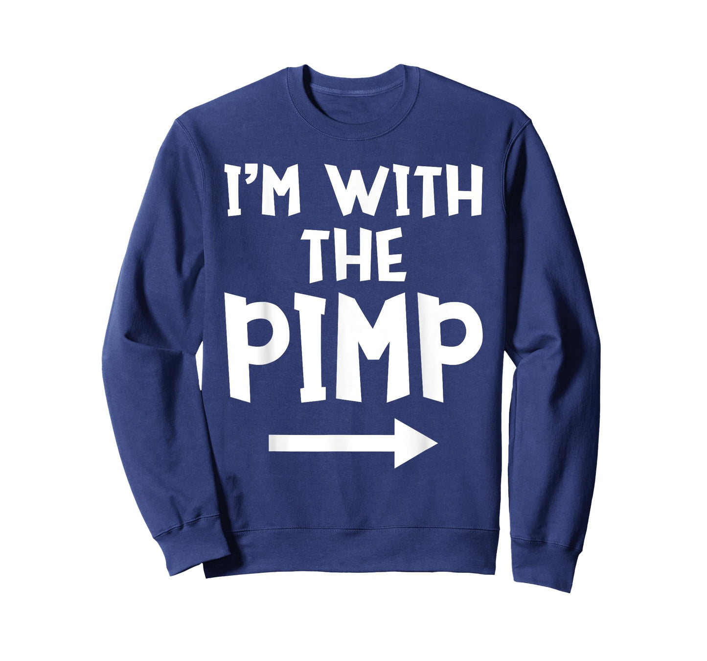 I'm With The Pimp Funny Matching Easy Halloween Costume T-Shirt