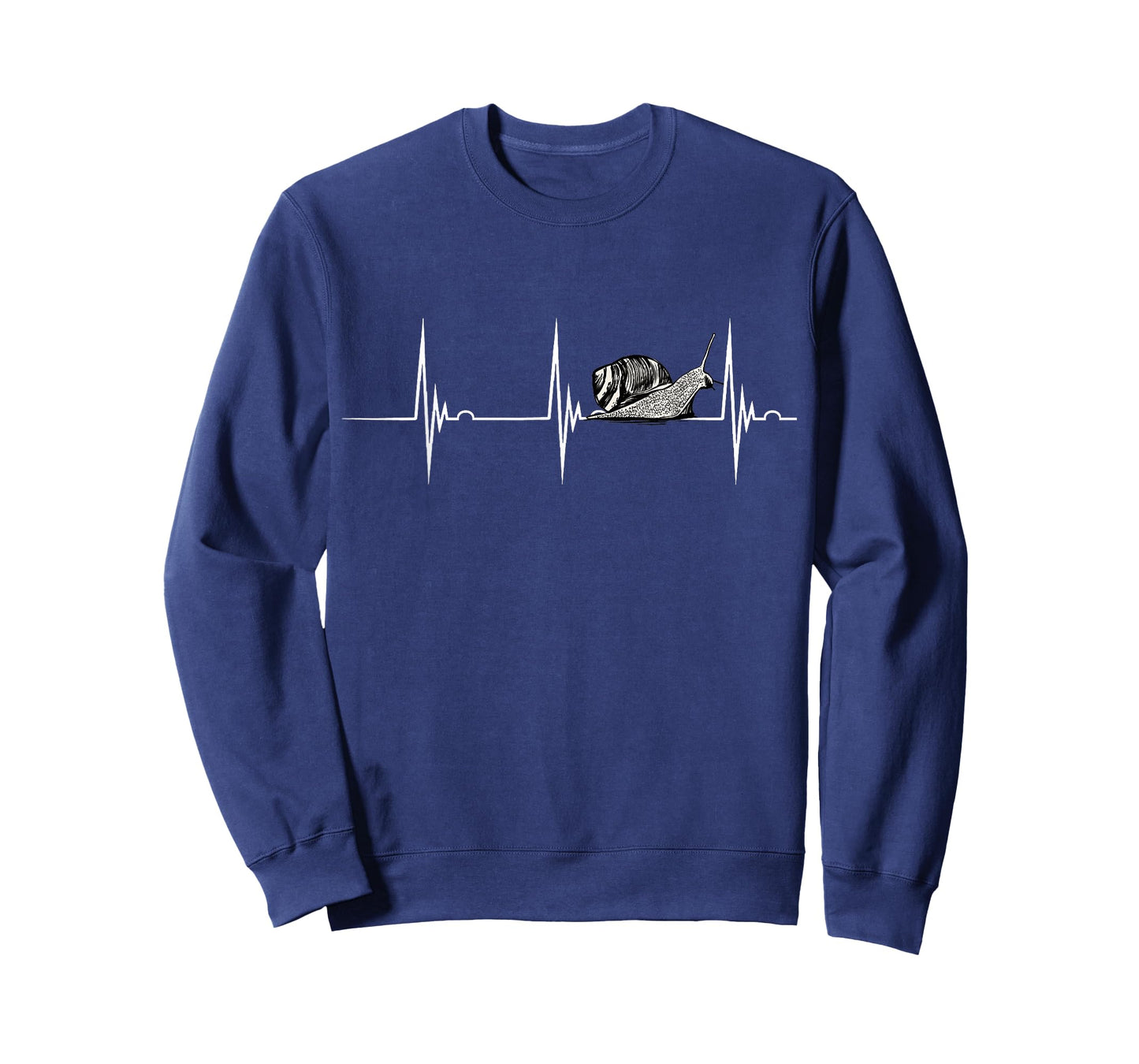 Snail Mollusk Snail Shell Heartbeat EKG Pulse Snails Lover T-Shirt