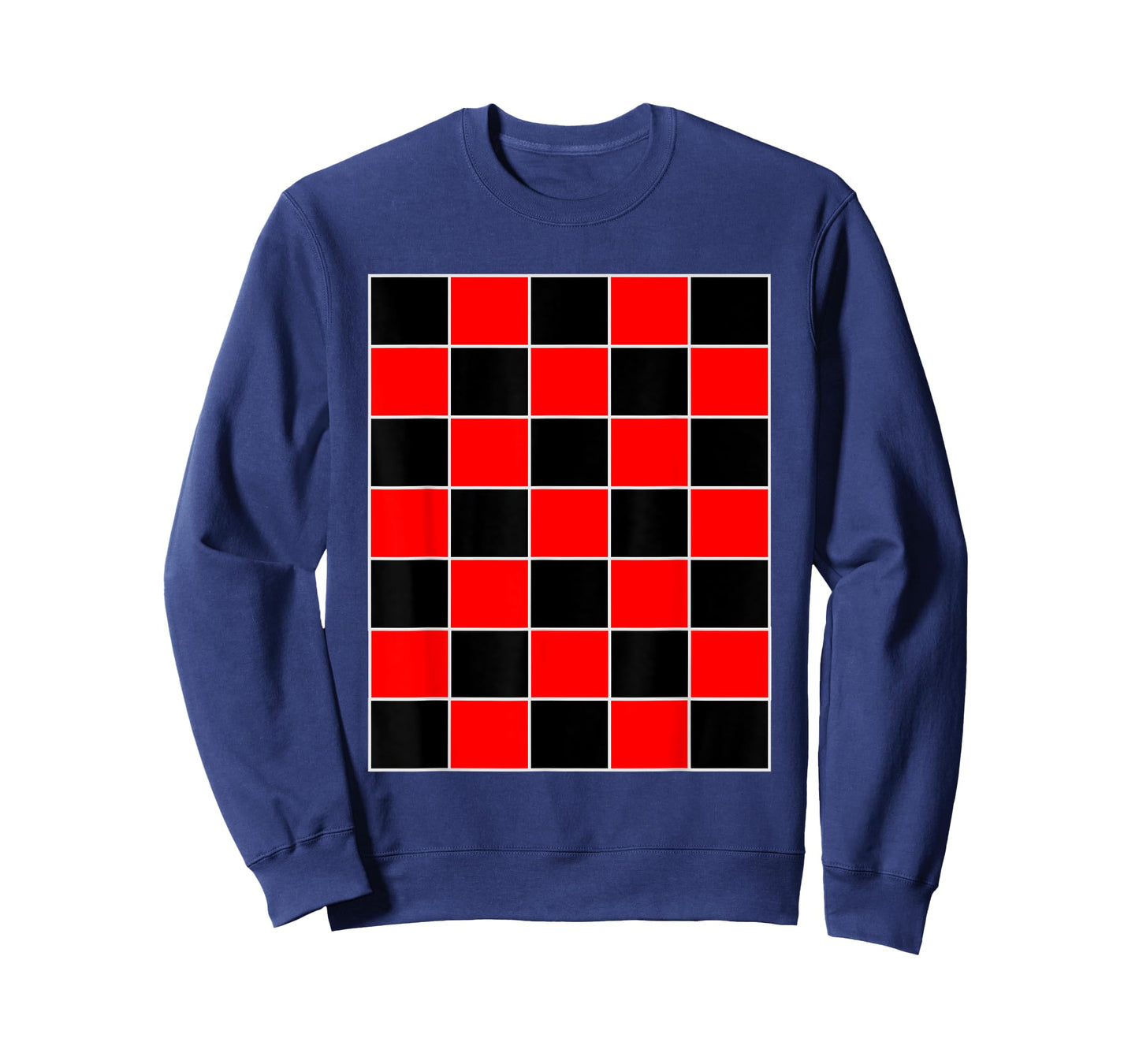 Funny Checkerboard Shirt Board Games Black & Red for Men T-Shirt