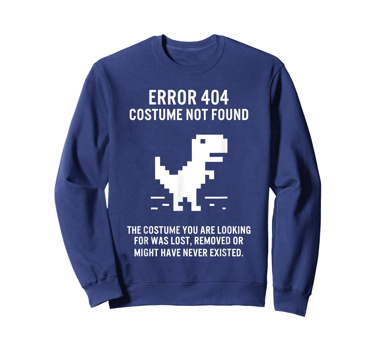Halloween Error 404 Costume Not Found Coding Programmer Geek T-Shirt