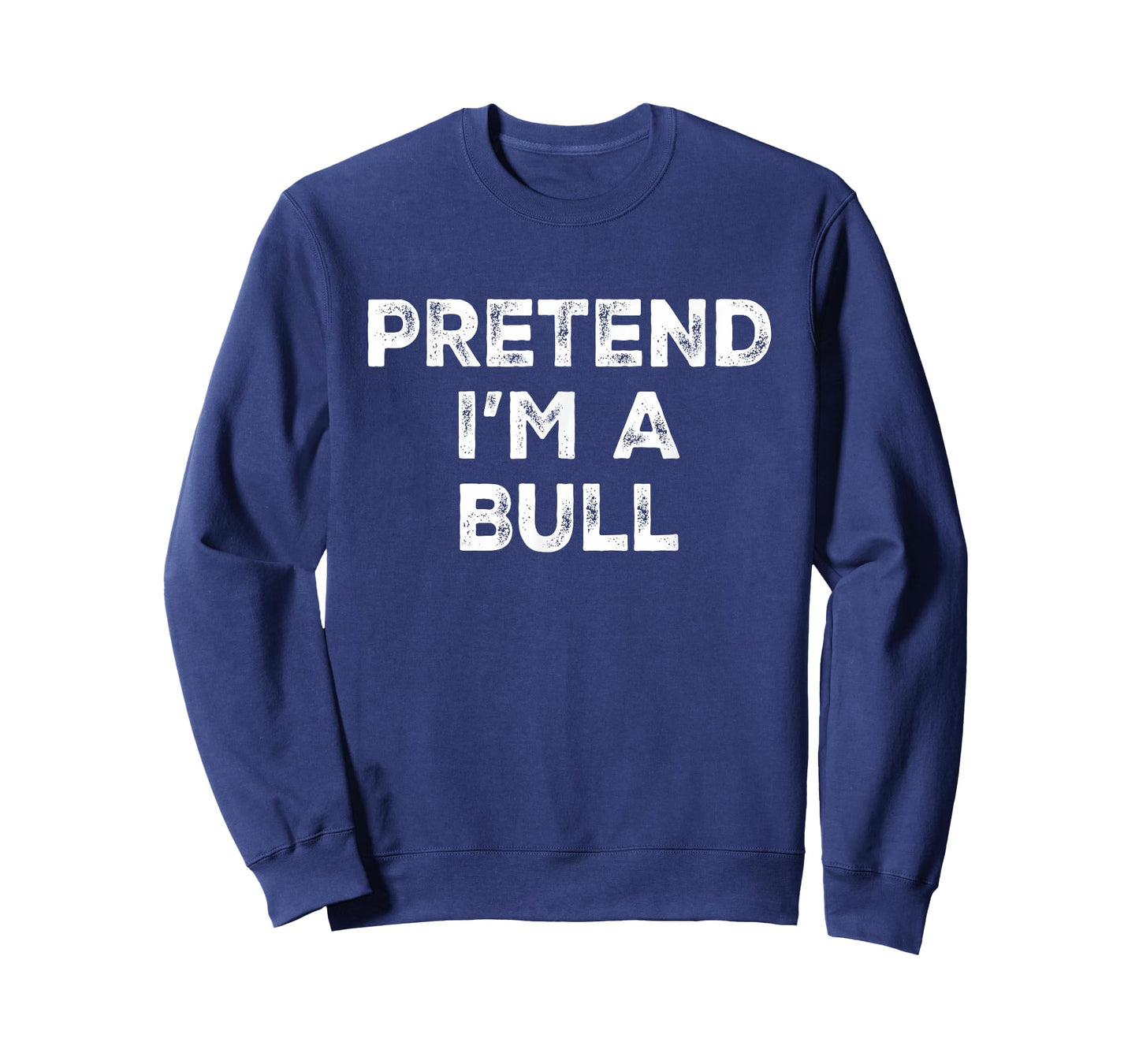 Pretend I'm A Bull Lazy Halloween Costume T-Shirt