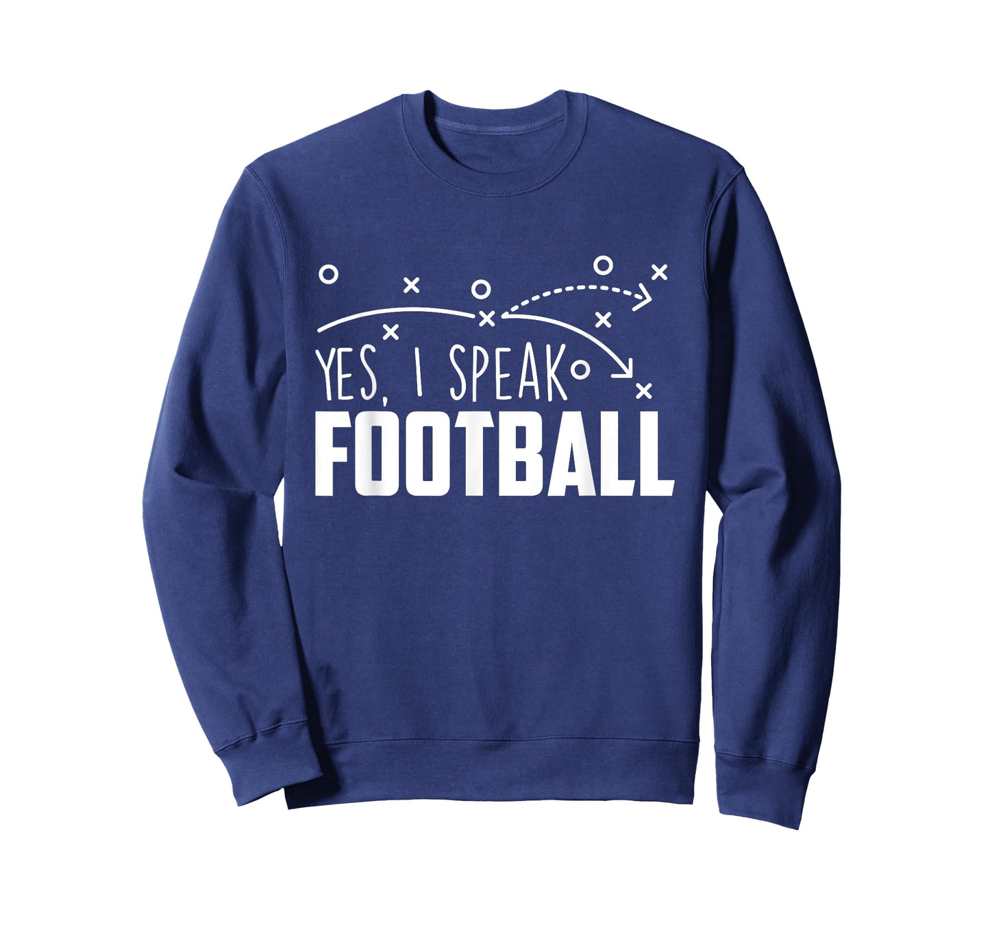 Yes I Speak Football - Sports Sunday Game Lover Quarterbacks T-Shirt