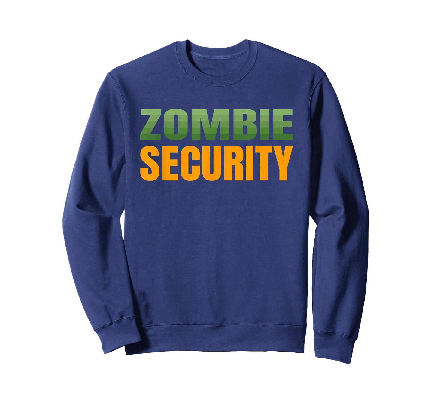 Mom Dad Parents Adult Halloween Costume - Zombie Security T-Shirt