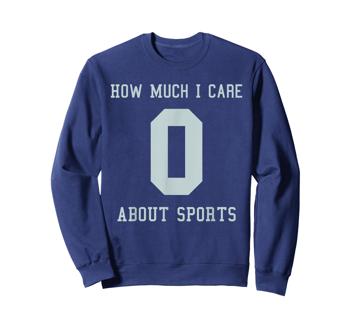Funny Sports Jersey T-Shirt Costume For Anti Sport People T-Shirt
