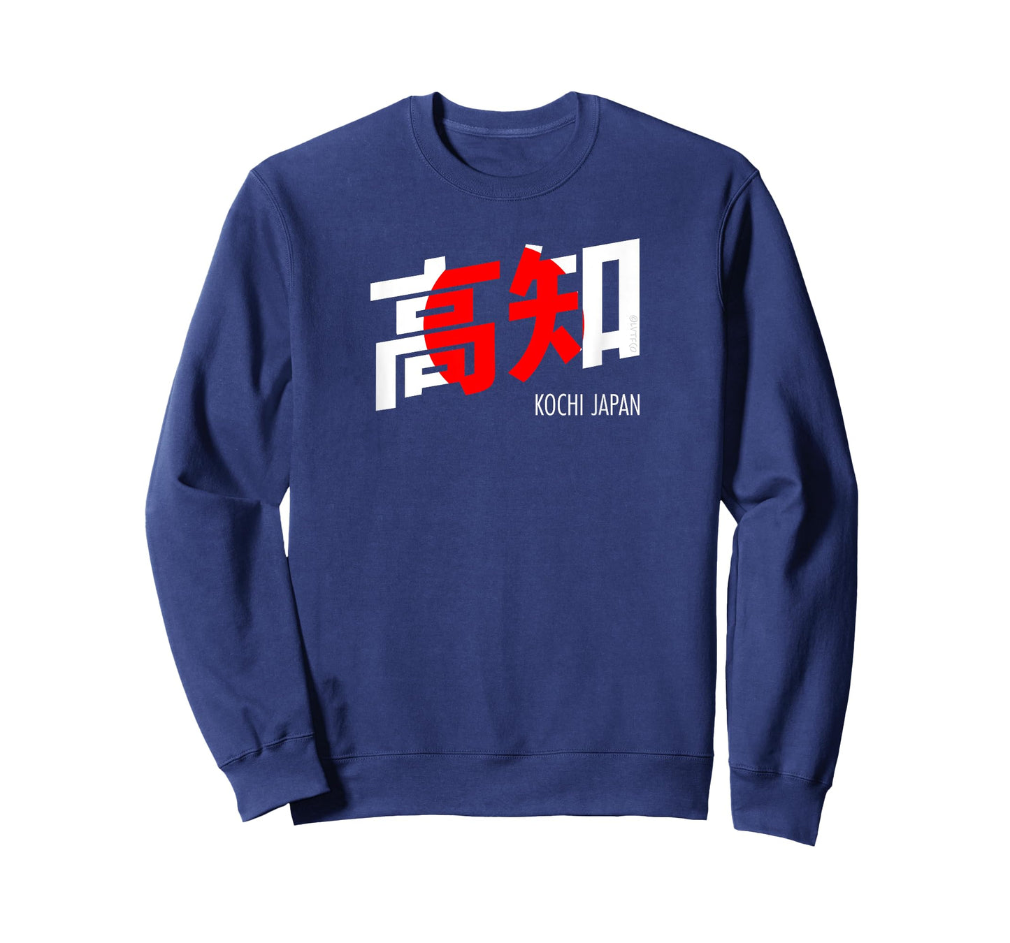 Kochi Japan City Kanji Word Japanese Flag T-Shirt