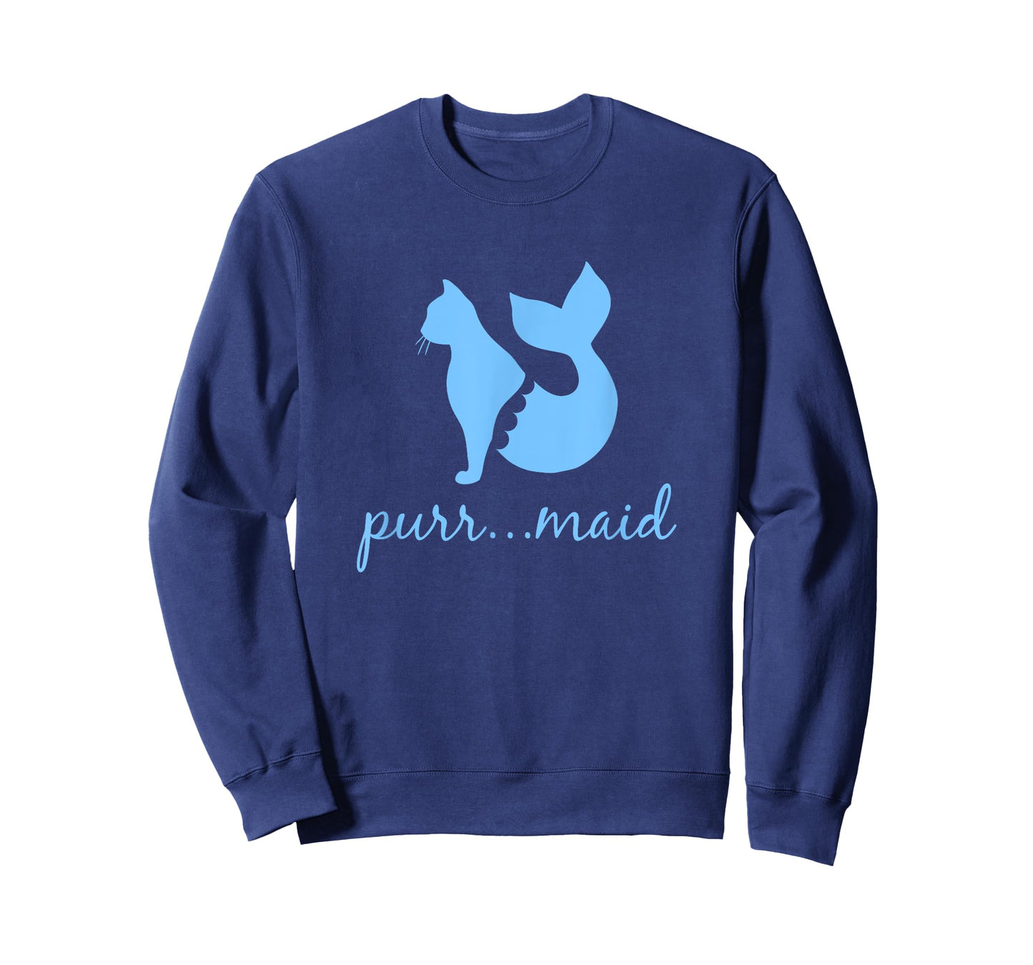 Purrmaid - Funny Cat Lady Mermaid Feline Lover T-Shirt