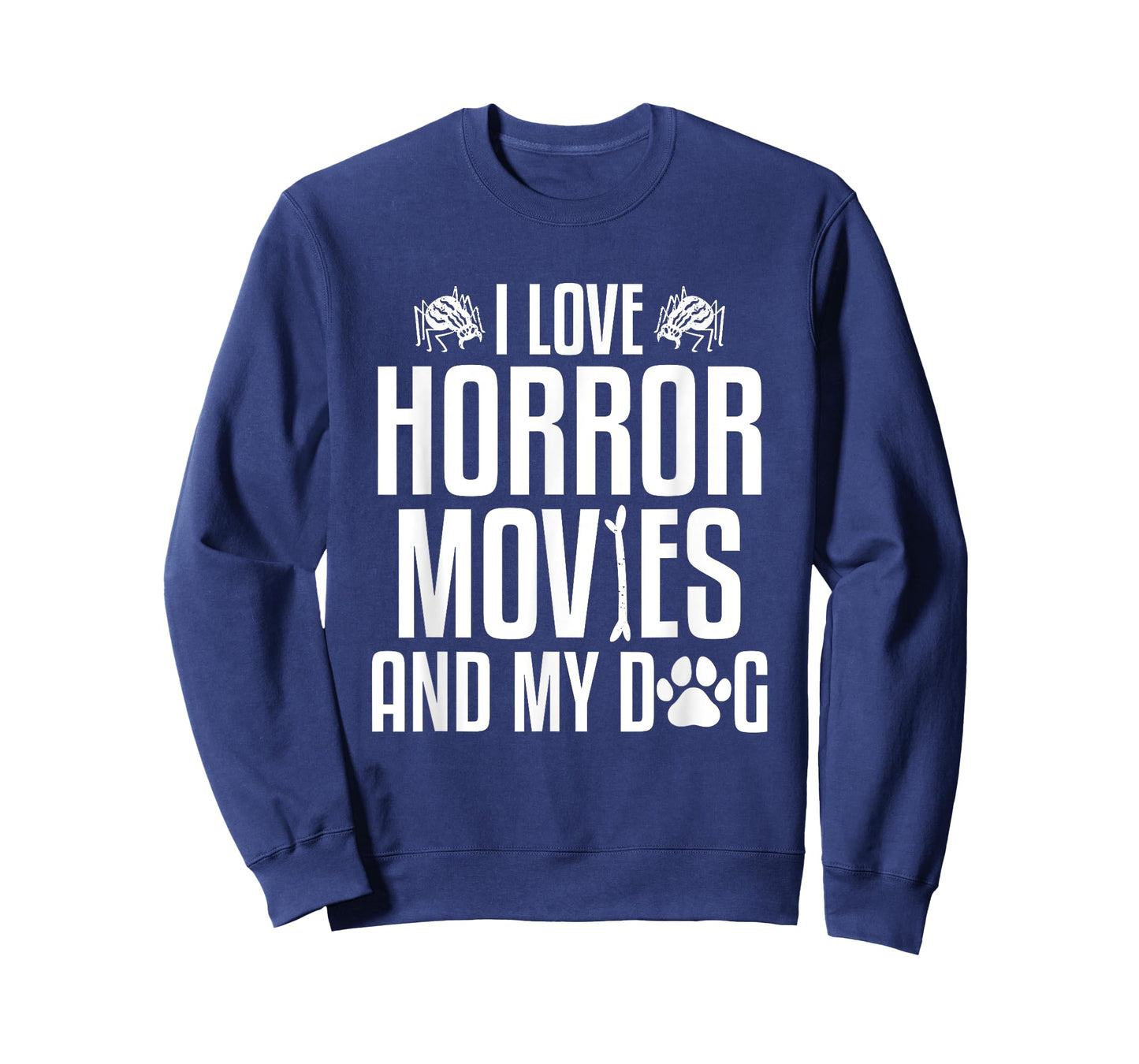 I Love Horror Movies And My Dog Halloween True Crime T-Shirt for Men Women