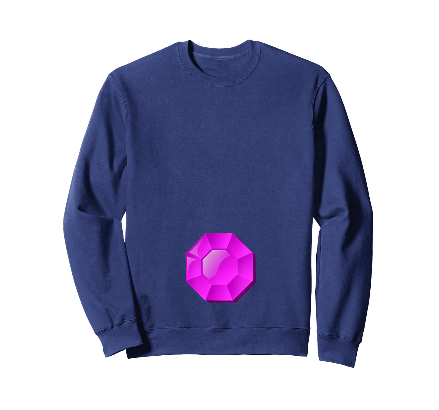 Troll Costume - Gem Belly Button T-Shirt
