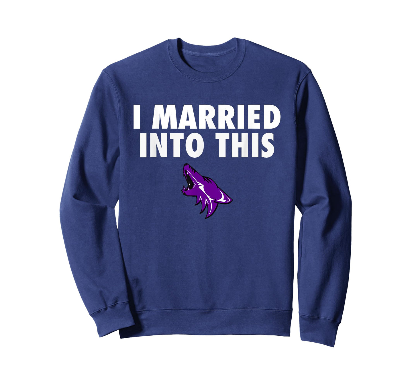 Anna Coyotes Logo I Married Into This HS T-Shirt