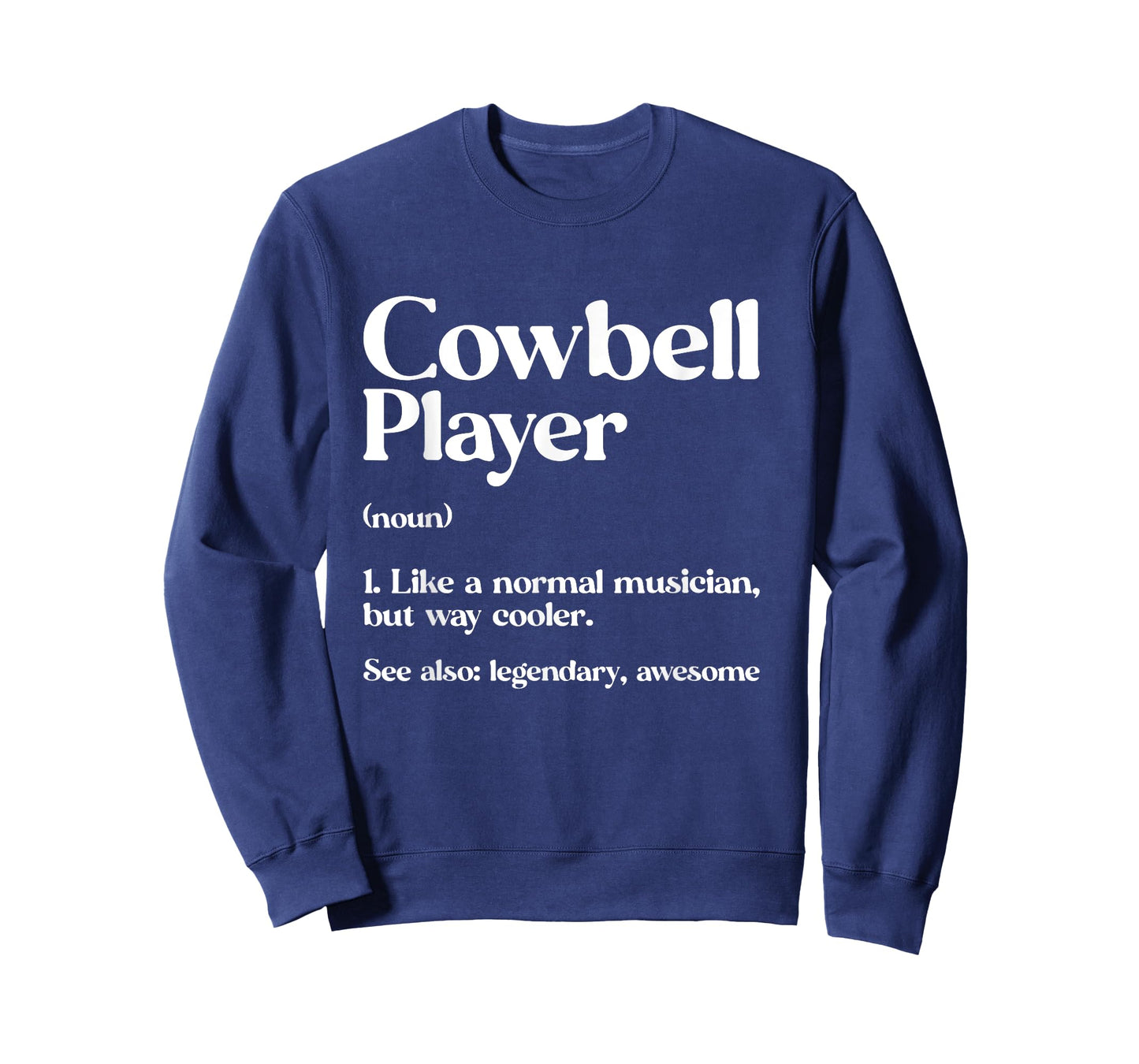 Cow Bell More Cowbell Vintage Funny Drummer Cowbell Funny T-Shirt