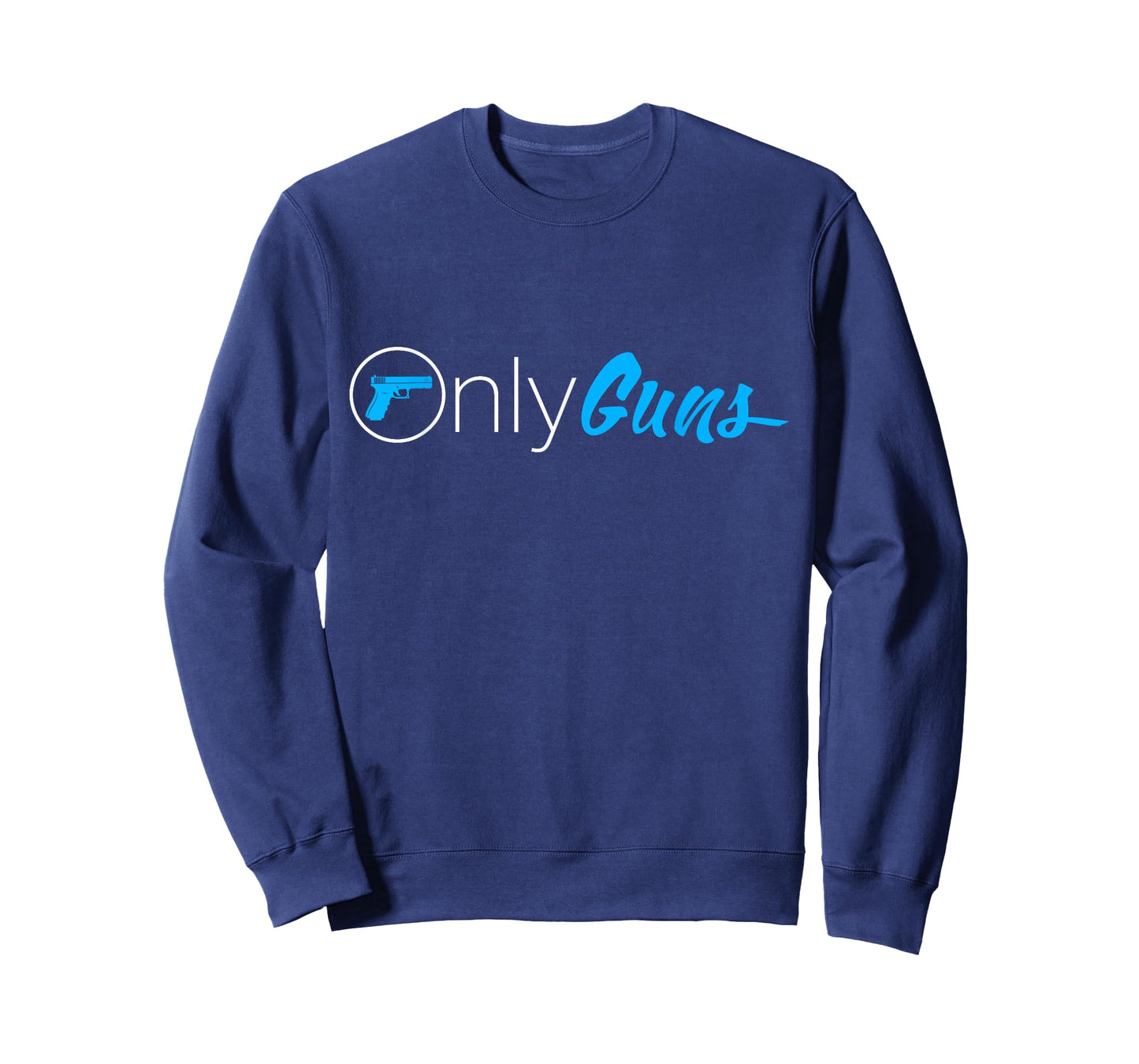 OnlyGuns Funny Gun Owner Meme Parody T-Shirt