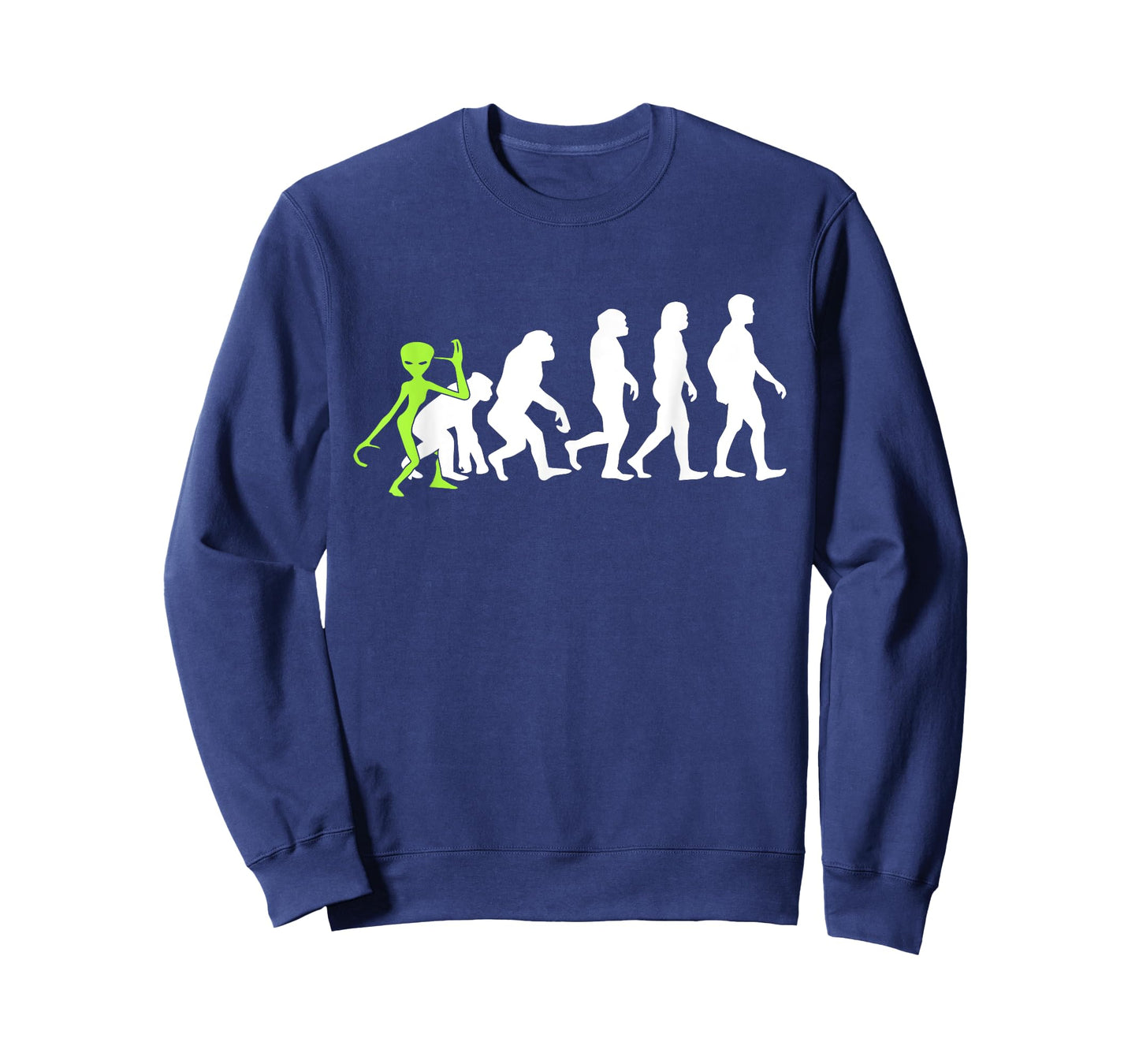 ALIENATIONS: Human Evolution Alien Graphic T-Shirt