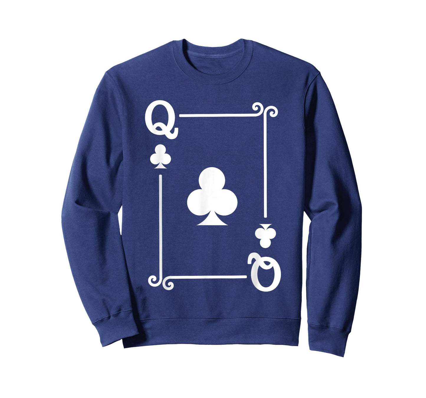 Playing Cards Costume - Queen Clubs Card - Queen Card T-Shirt