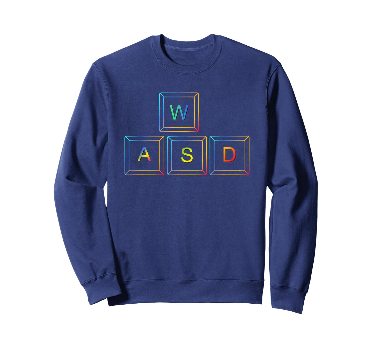 WASD RGB PC Gaming Gift Shirt for Computer Gamers T-Shirt