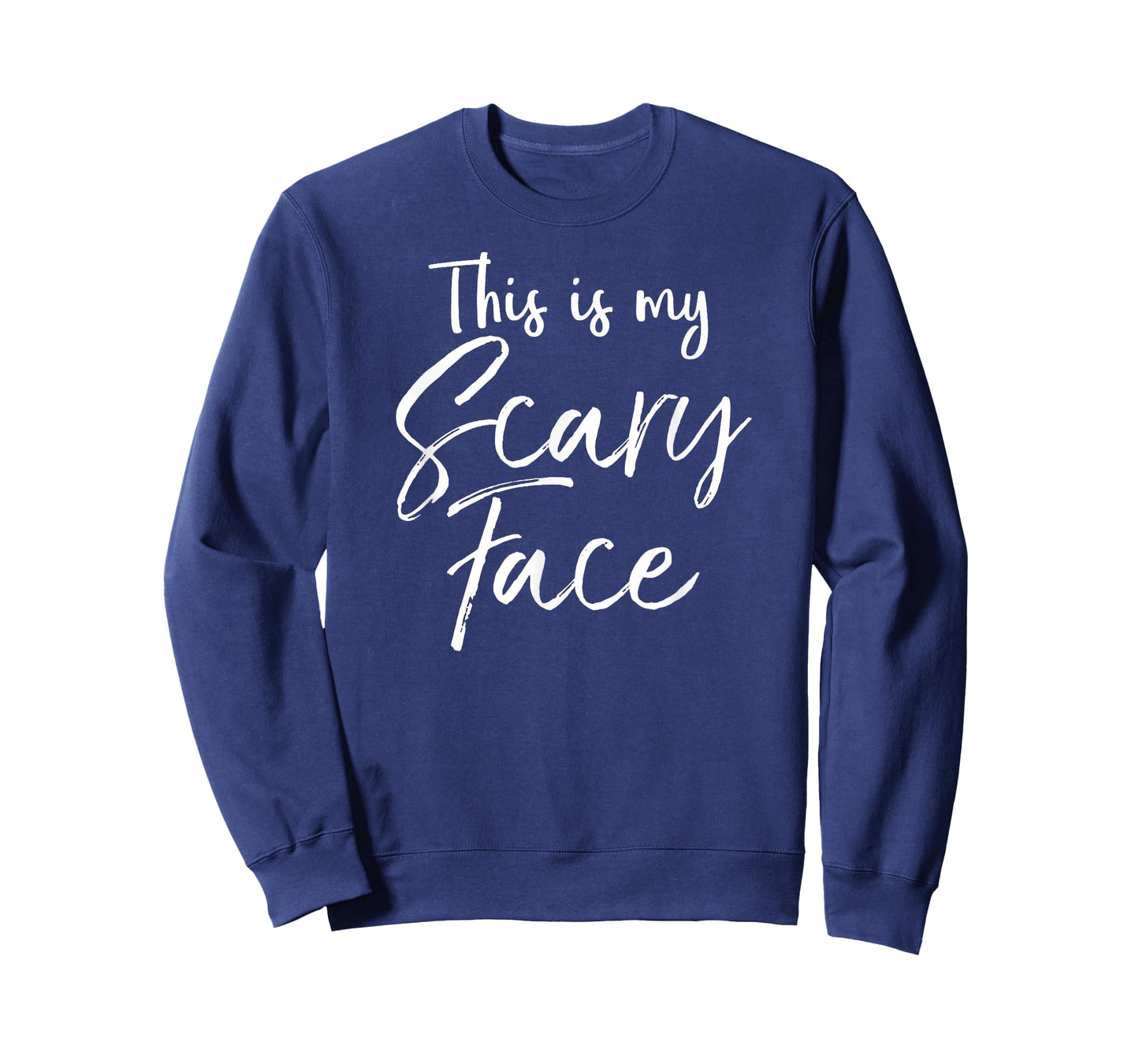 This is My Scary Face Shirt Funny Ironic Halloween Tshirt