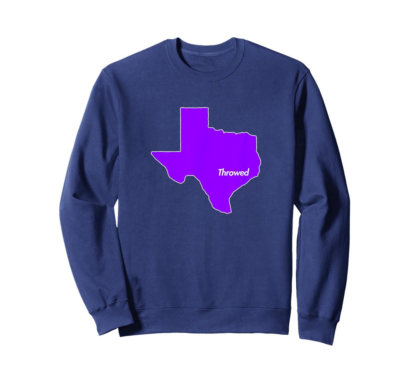 Throwed Houston Purple Texas State TX Lean Screw Chopped T-Shirt