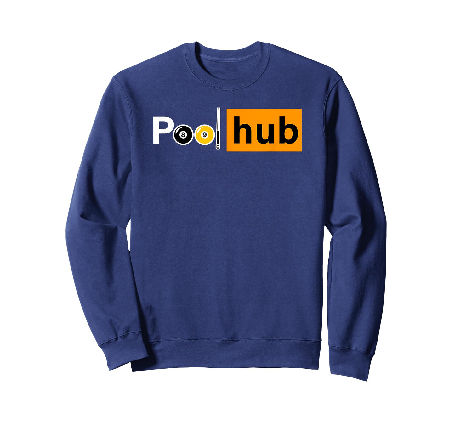Funny Billiards Game - Pool Hub - Billiard Balls & Cue Stick T-Shirt