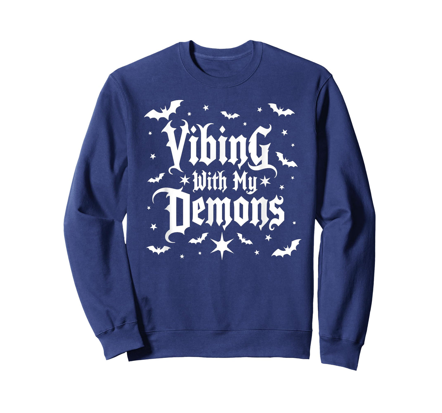 Vibing with My Demons Shirt | Dark Humor Goth Tee T-Shirt