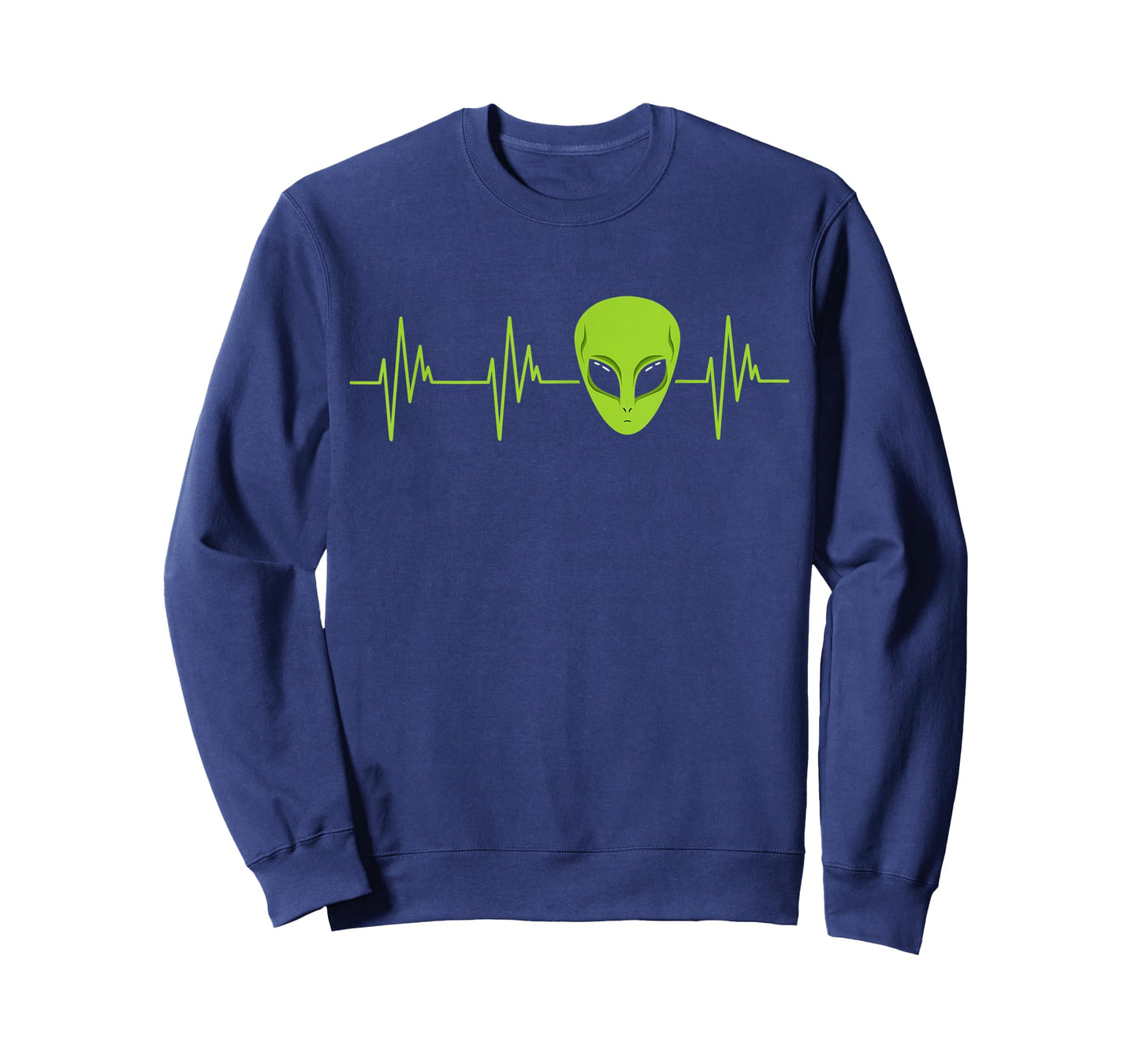 Alien Heartbeat Funny Alien Space Aliens Lover Graphic T-Shirt