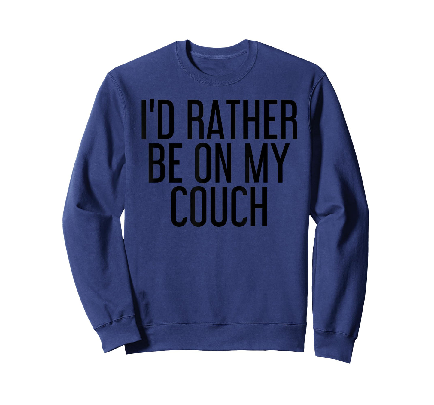 I'D RATHER BE ON MY COUCH Shirt Funny Potato Lazy Gift Idea T-Shirt