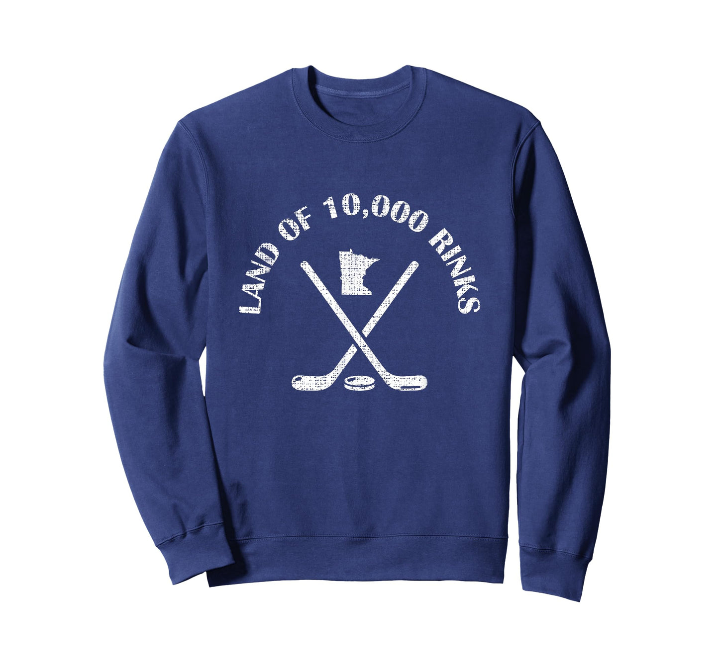 Minnesota Land Of 10000 Rinks Ice Hockey State Souvenir Gift T-Shirt