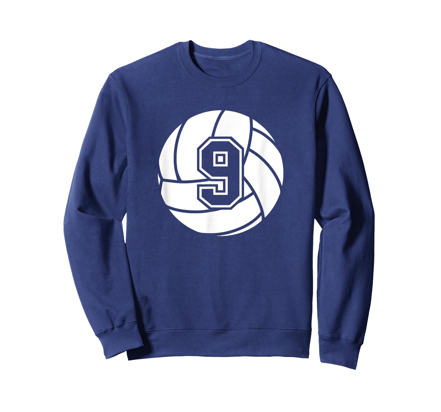 Volleyball Player #9 Volleyball Mom Dad Jersey Number 9 T-Shirt