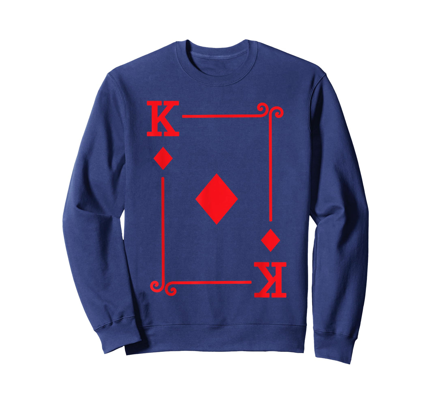 Playing Cards - Matching Diamonds Card Suits - King Card T-Shirt