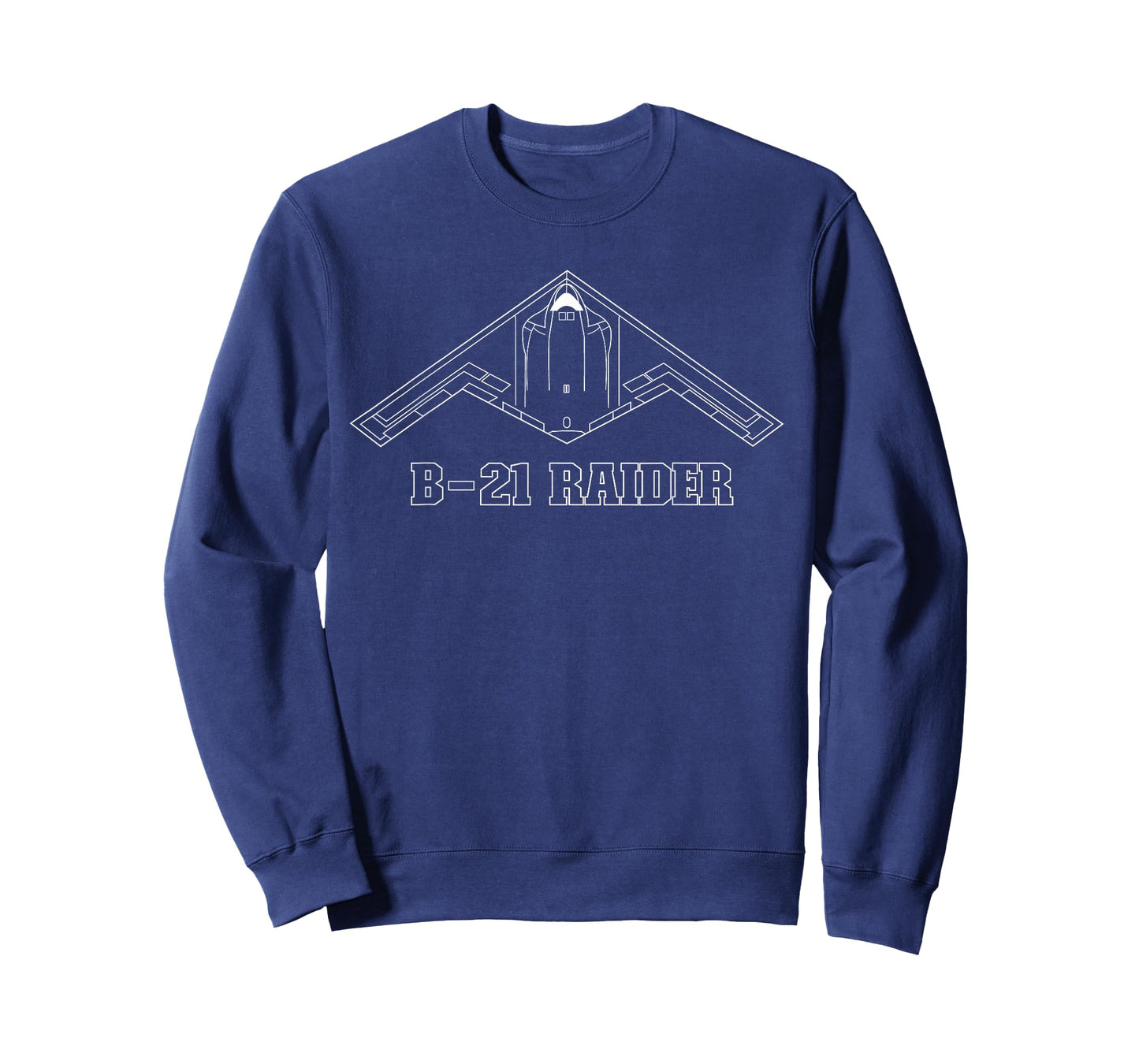 B-21 Raider Stealth Bomber Aircraft Frame / USA Airplane B21 T-Shirt